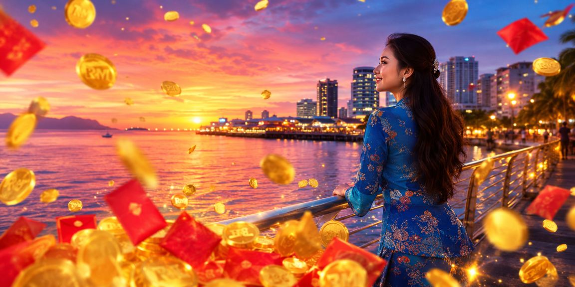 Pemain we1win menerima bonus sampul merah sempena perayaan di Kota Kinabalu