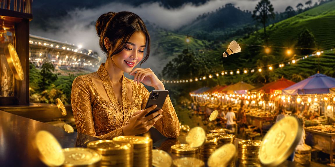 Pemain VIP we1win menikmati kasino mudah alih dalam talian dengan pakaian kebaya Malaysia